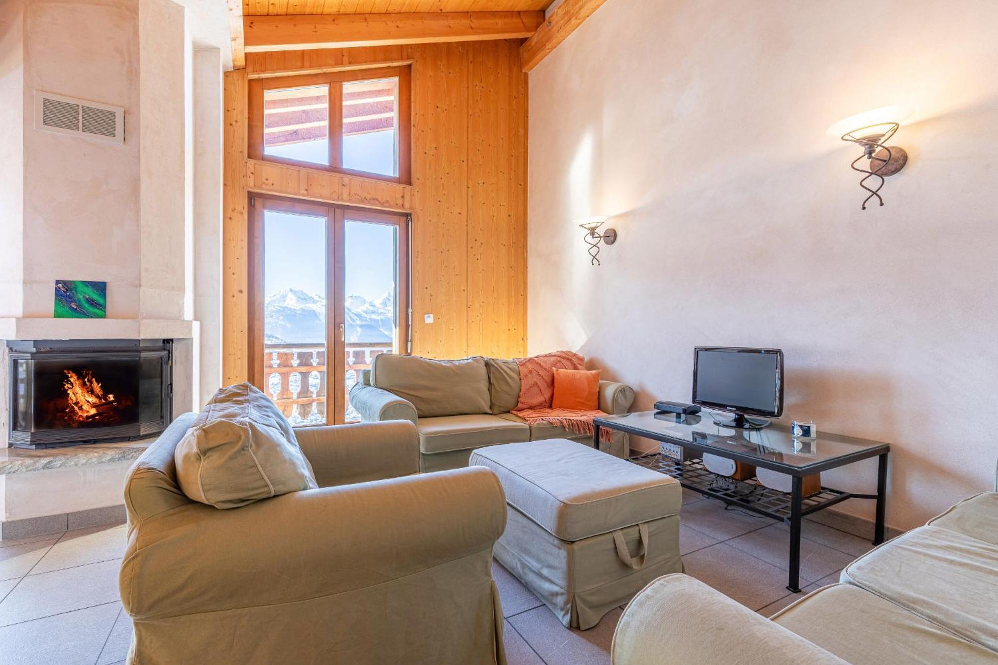 Balcons Du Soleil Sunny & Mountain Apartments By Alpvision Residences Вейзоназ Екстериор снимка